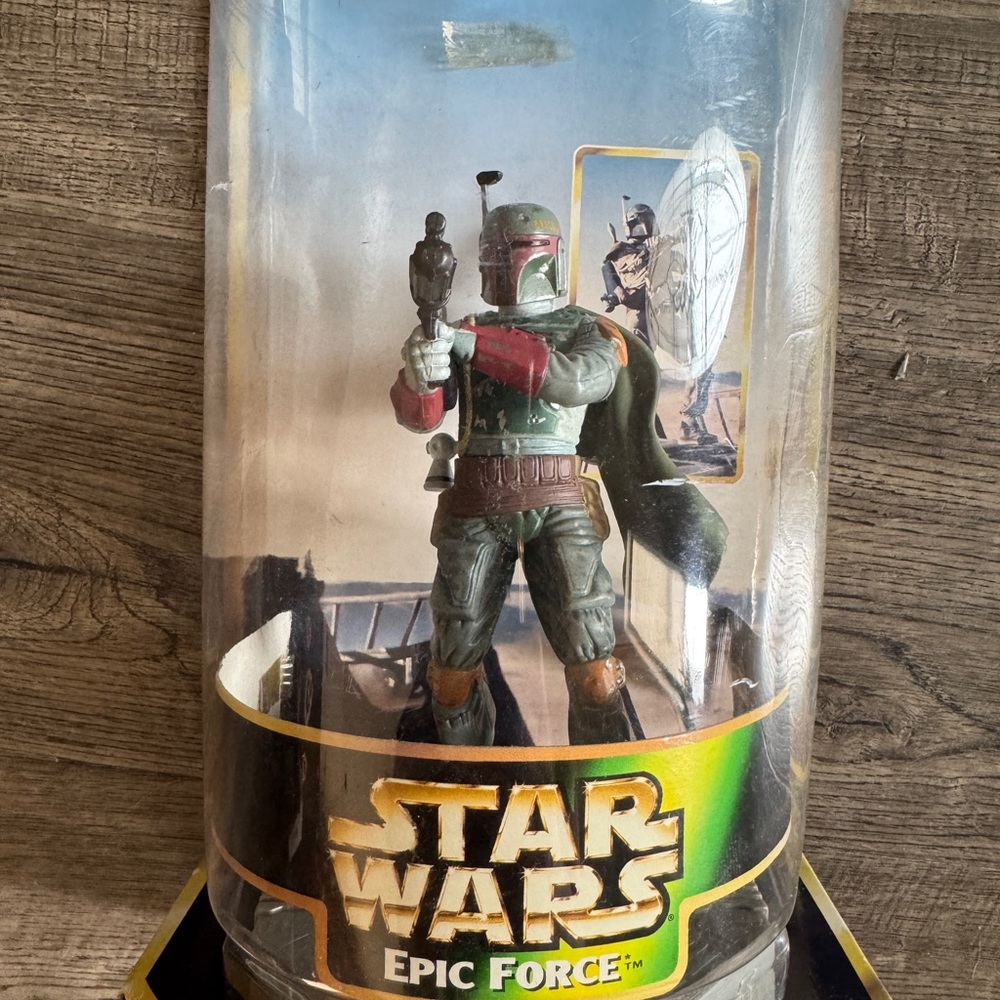 Star Wars Epic Force Boba Fett Figure - Black and Green